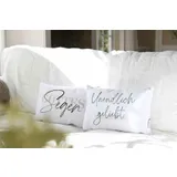 Stimmungsbild zu Unendlich geliebt - Deko-Kissen