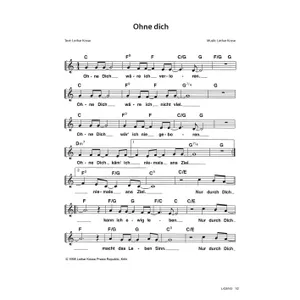 Produktbild des Artikels Ohne dich (Noten - Download)