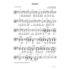 Produktbild des Artikels So weit (Noten - Download)