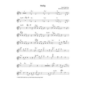 Produktbild des Artikels Heilig (Geige / Querflöte) (Noten - Download)