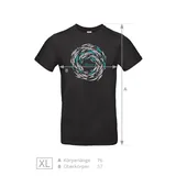 Stimmungsbild zu T-Shirt "Gegen den Strom" - schwarz