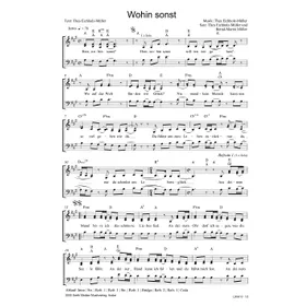 Produktbild des Artikels Wohin sonst (Noten - Download)