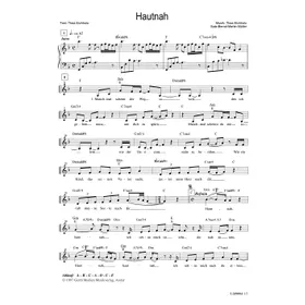 Produktbild des Artikels Hautnah (Noten - Download)