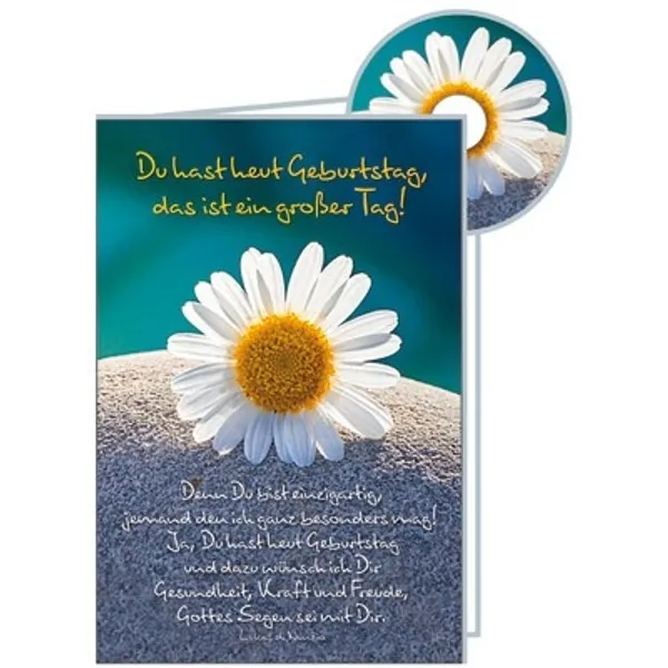Produktbild des Artikels CD-Card: Du hast heut Geburtstag - Geburtstag (Schreibwaren)