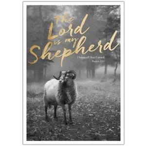 Produktbild des Artikels Poster: The Lord is my sheperd - A3 ()