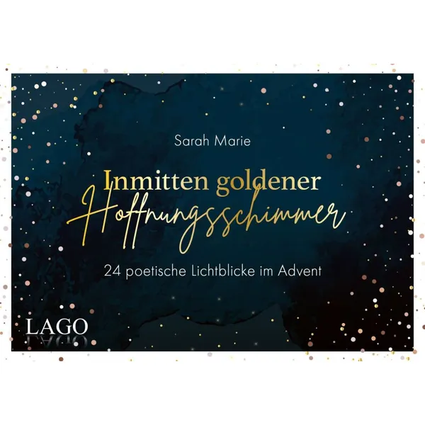 Produktbild des Artikels Inmitten goldener Hoffnungsschimmer - Adventskalender (Kalender - Gebunden)