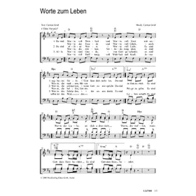 Produktbild des Artikels Worte zum Leben (Noten - Download)