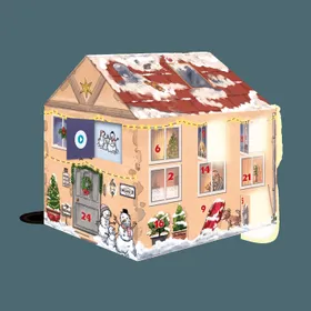 Produktbild des Artikels BOOKii Adventskalender-Haus ()
