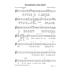 Produktbild des Artikels Erwachsene sind doof (Noten - Download)