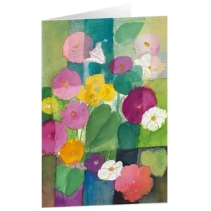 Produktbild des Artikels Kunstkarten "Frühlingsfarben" 5 Stk. (Schreibwaren)