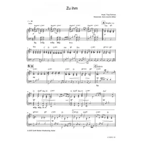 Produktbild des Artikels Zu ihm (Noten - Download)
