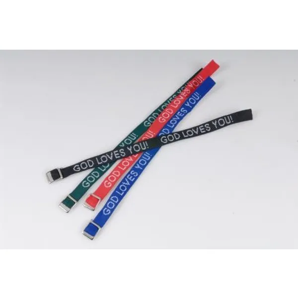 Produktbild des Artikels Armband GOD loves you - blau ()