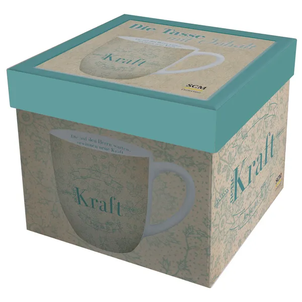 Produktbild des Artikels Die Tasse mit Inhalt "Neue Kraft" ()