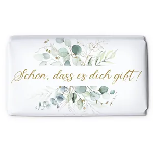 Produktbild des Artikels Schokoladengrüsse "Schön, dass es dich gibt!" (40g) (Lebensmittel)