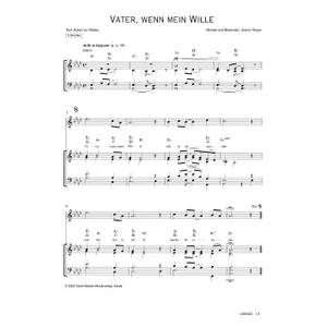 Produktbild des Artikels Vater, wenn mein Wille (Noten - Download)