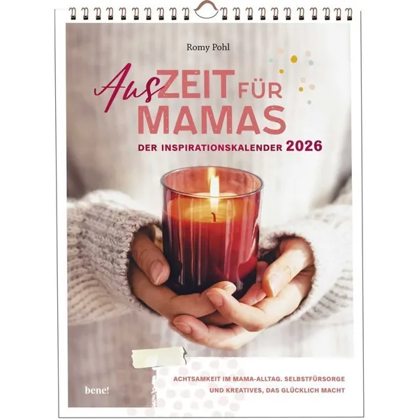 Produktbild des Artikels AusZeit für Mamas 2026 (Kalender - Spiralbindung)