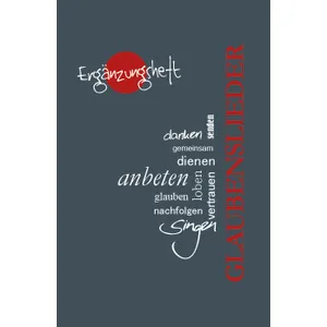 Produktbild des Artikels Ergänzungsheft zu Glaubenslieder (Liederbuch - Geheftet)