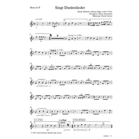 Produktbild des Artikels Singt Dankeslieder (Horn in F) (Noten - Download)