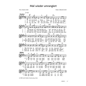 Produktbild des Artikels Mal wieder umrangiert (Noten - Download)