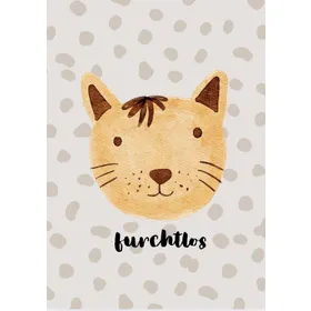 Produktbild des Artikels Poster A4 "furchtlos" ()