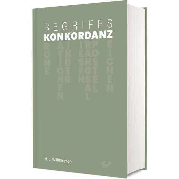 Produktbild des Artikels Begriffskonkordanz (Buch - Hardcover)