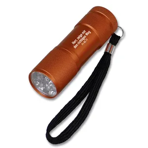 Produktbild des Artikels LED-Taschenlampe "Herr, zeige mir den richtigen Weg" - orange ()
