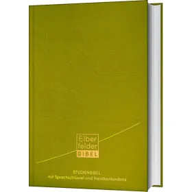 Produktbild des Artikels Elberfelder Studienbibel, Kunstleder, mit Sprachschlüssel und Handkonkordanz (Bibel - Kunstleder)