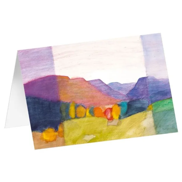 Produktbild des Artikels Kunstkarten "Herbstfarben" 5 Stk. (Schreibwaren)