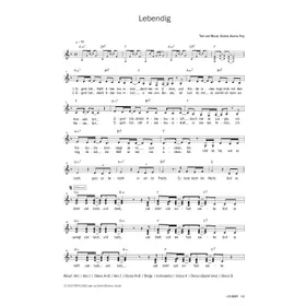Produktbild des Artikels Lebendig (Noten - Download)