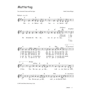 Produktbild des Artikels Muttertag (Noten - Download)