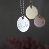 Stimmungsbild zu Kette mit Anhänger "blessed" silber