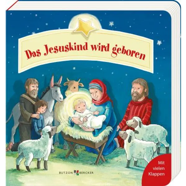 Produktbild des Artikels Das Jesuskind wird geboren (Buch - Pappbilderbuch)