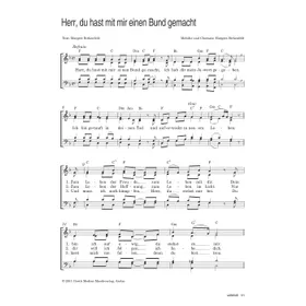 Produktbild des Artikels Herr, du hast mit mir einen Bund gemacht (Noten - Download)