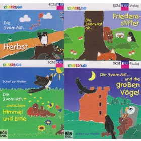 Produktbild des Artikels Die drei vom Ast Folge 9 bis 12 im Paket (Hörbuch/Hörspiel - CD)
