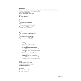 Produktbild des Artikels Zuhause (Noten - Download)