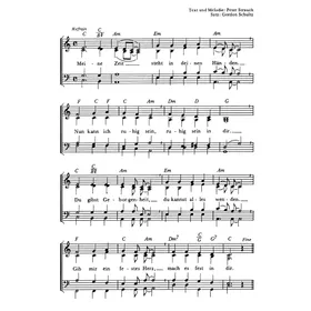 Produktbild des Artikels Meine Zeit steht in deinen Händen (Noten - Download)