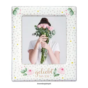 Produktbild des Artikels Magnet-Bilderrahmen "Rosen" (Schreibwaren)