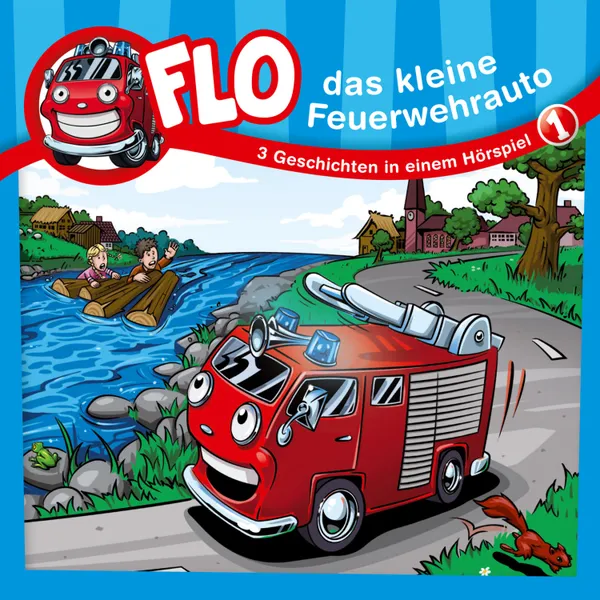 Produktbild des Artikels Flo, das kleine Feuerwehrauto - Folge 1 (MP3-Hörspiel - Download)