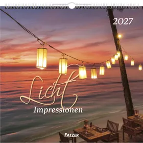 Produktbild des Artikels Licht-Impressionen 2027 - Wandkalender (Kalender - Spiralbindung)