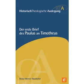 Produktbild des Artikels Der erste Brief des Paulus an Timotheus (E-Book - PDF Datei)