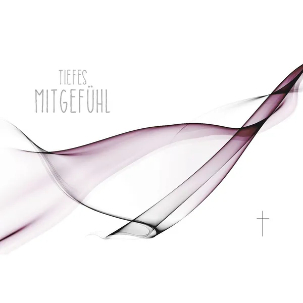Produktbild des Artikels Faltkarte "Tiefes Mitgefühl" (Schreibwaren)