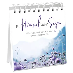 Produktbild des Artikels Ein Himmel voller Segen - Aufstellbuch (Buch - Spiralbindung)