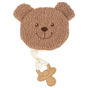 Produktbild des Artikels Baby Schmusetuch mit Schnullerband "Bär" ()