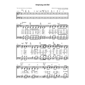Produktbild des Artikels Ursprung und Ziel (Noten - Download)