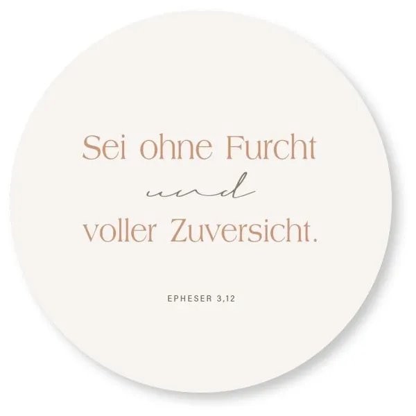 Produktbild des Artikels Wandschmuckbild: Zuversicht - 25cm ()