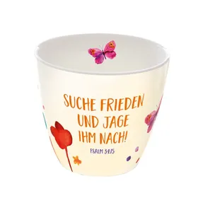Produktbild des Artikels Tasse "Suche Frieden und jage ihm nach" ()