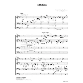Produktbild des Artikels In Christus (Noten - Download)
