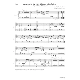 Produktbild des Artikels Jesus, mein Herr, wird immer mich lieben (Klavier) (Noten - Download)