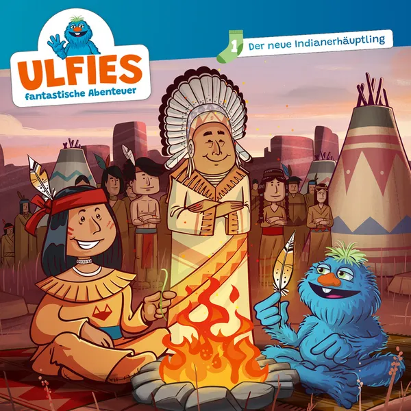Produktbild des Artikels Der neue Indianerhäuptling - Folge 1 (MP3-Hörspiel - Download)