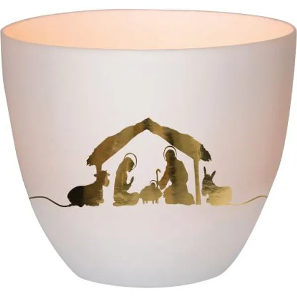 Produktbild des Artikels Windlicht LichterZeit "Stille Nacht, heilige Nacht" ()